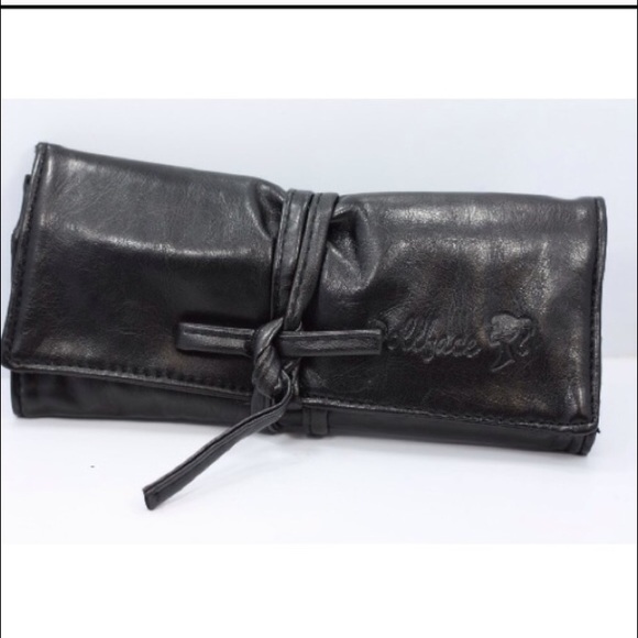 NEW✔️ 7pc Pro Brush Set W/Leather case BLACK or BROWN - Picture 3 of 3